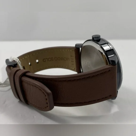 ***BRAND NEW*** Men's Movado Bold Evolution 2.0 Brown Strap Watch with Textured - Picture 11 of 13